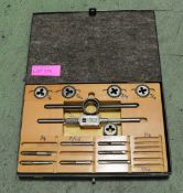 BSW Tap + Die Threading Set Boxed