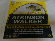 2x Atkinson Walker TCT Circular Saw Blades 500mm Diameter
