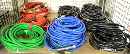 36x Various Airlift Cushion Hoses