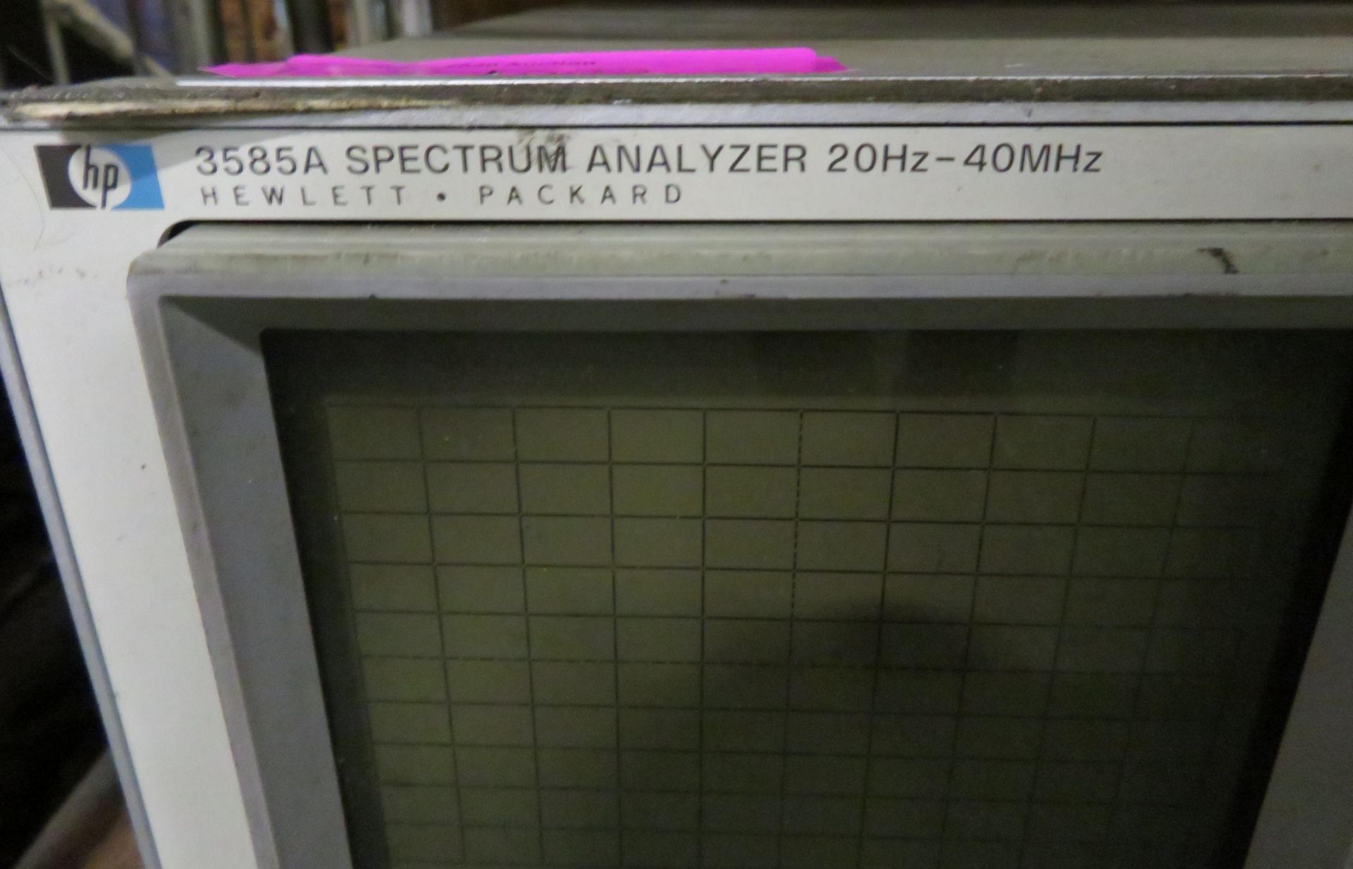HP 3585A Spectrum Analyzer 20Hz- 40MHz - Image 2 of 8