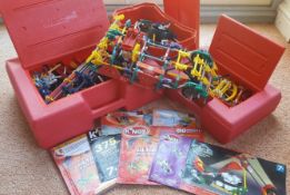 K'Nex 3 large sets including Orange County Chopper plus instructions Toys