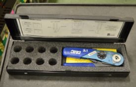 DMC AFM8 Crimping Tool + Case