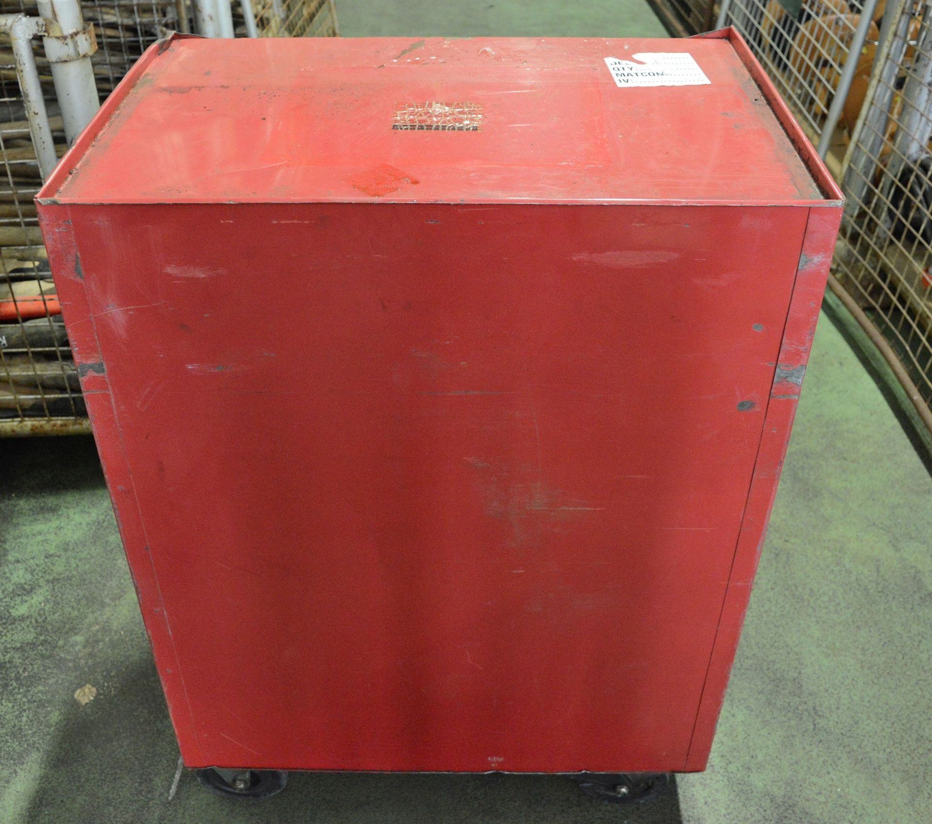 Empty Tool Chest Red 6 Drew L700xW470xH950mm - Image 3 of 3