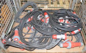 10x Extension Cable 32A 3 Phase