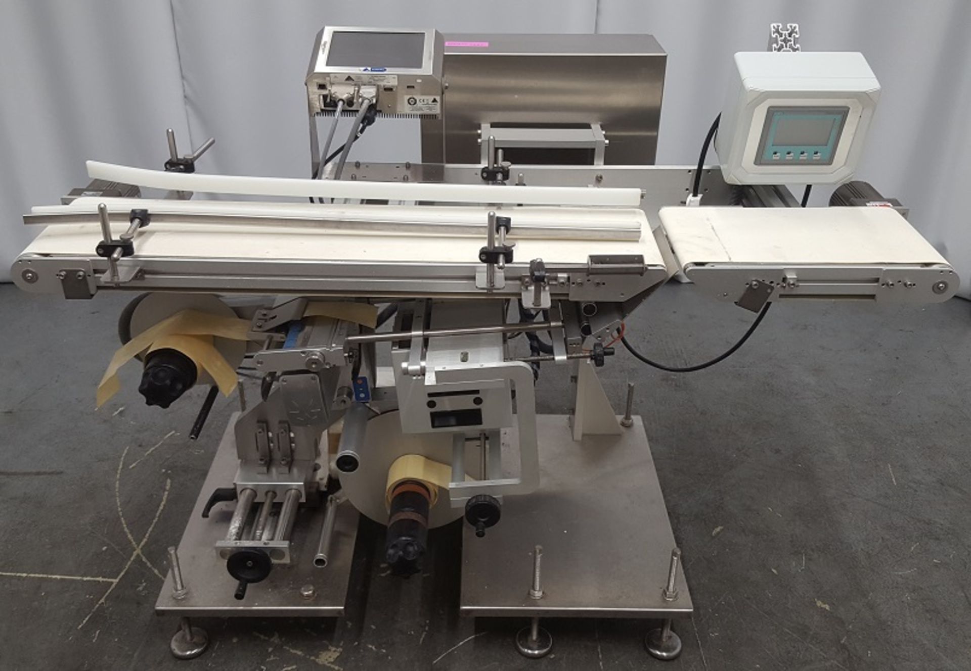 HERMA labelling machine