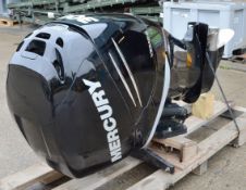 Mercury Verado 300HP L6 Outboard engine - only 1.1 hours run