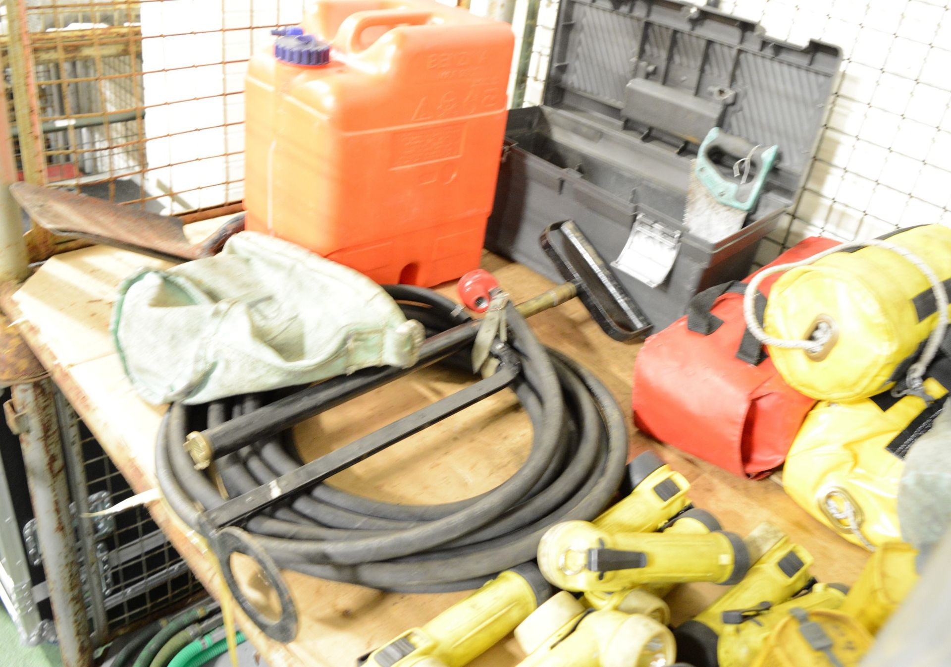 Various Domestic -Torches, Stirrip Pump, Tools, Fuel Can - Image 2 of 3