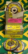 Klingspor 100x6x16 grinding discs - 5 boxes