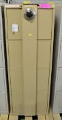 4 Drawer Combination Lock Filing Cabinet L 470 x W 620 x H 1320mm