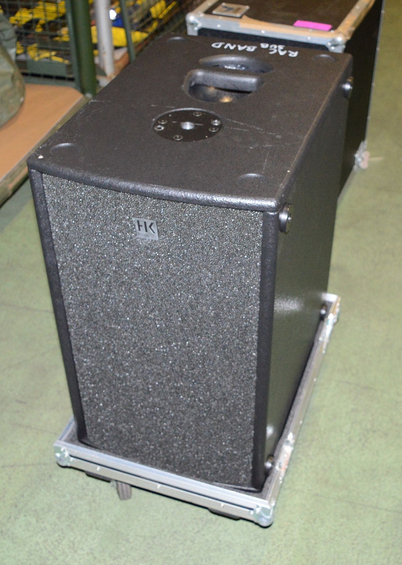 HK Audio 210 Active Sub Speaker In Case
