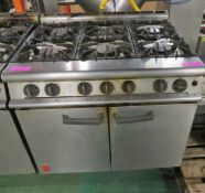 Falcon 6 burner cooker