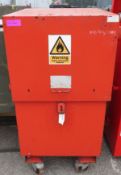 Chemical storage cabinet 73cm W x 83cm D