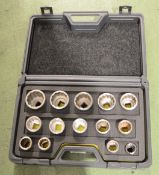 Socket Set Imperial 3/4 inch