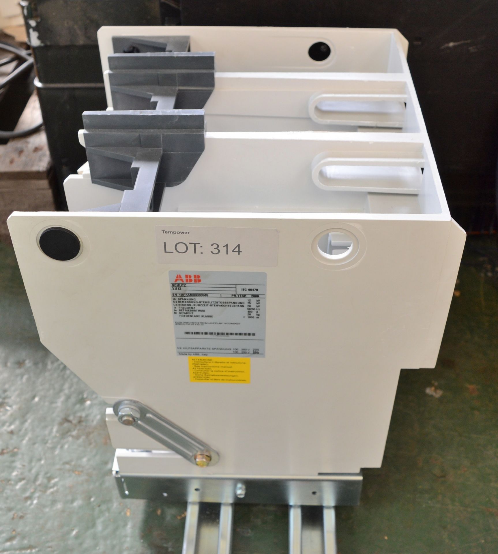 ABB Heavy Duty High Voltage Contactor - 1 Pole Isolator.