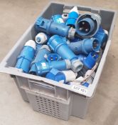 Crate of 1 phase cee form plugs and sockets