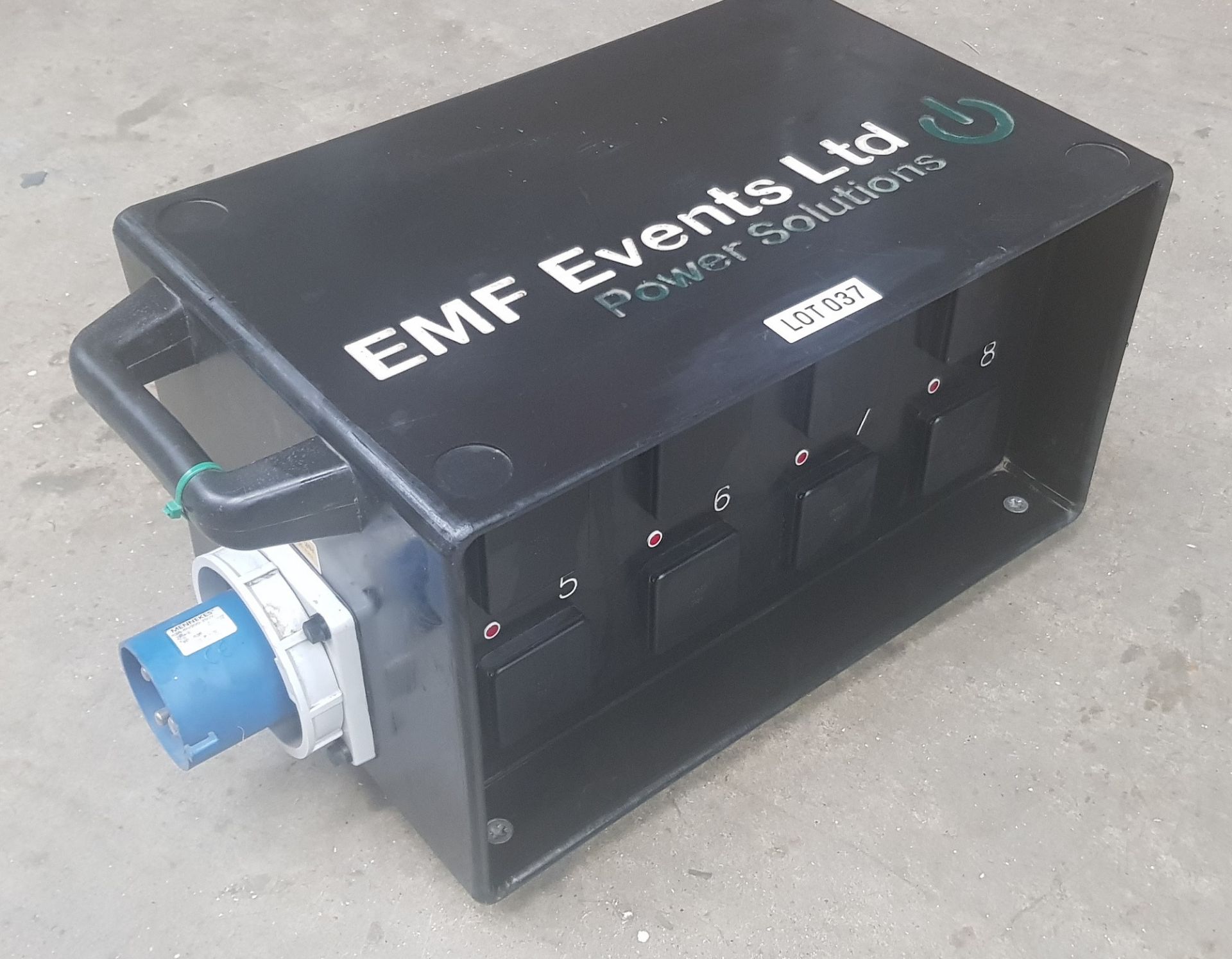 63amp 1 phase incomer distribution box