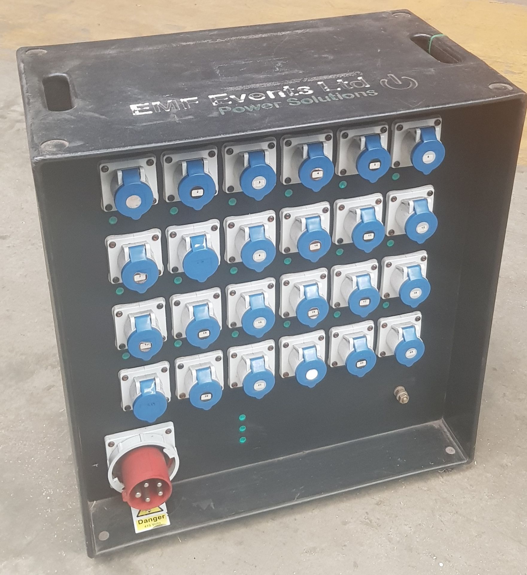 63amp 3 phase incomer distribution box