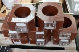 8x Stromwandler Current Transformer 0.72/3/-KV GSA 170 B 110.