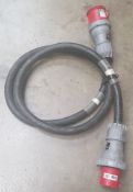 125amp 3 phase extension cable 3m