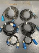 6 x 32A Single Phase H07 Cables (4 x 10m, 2 x 2m) (68)