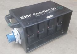 63amp 1 phase incomer distribution box