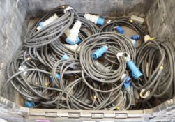 5x 63A Extension Cables (Various Lengths) & 2x 32A Extension Cables (Various Lengths).
