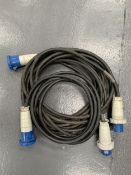 2 x 63A Single Phase H07 Cables (19.5m x 1, 4.5m x 1) (86)