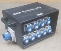 63amp 1 phase incomer distribution box