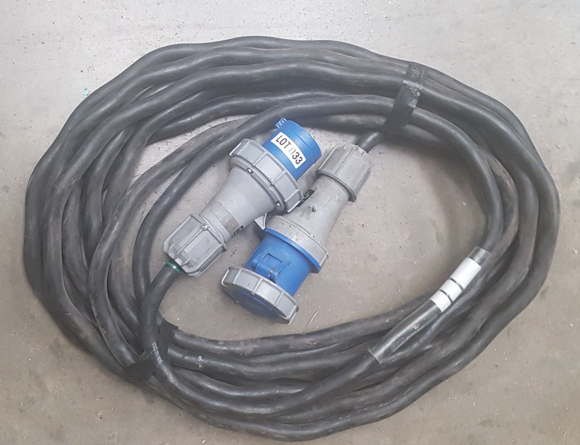 63amp 1 phase extension cable 15m