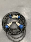 2 x 63A Single Phase H07 Cables (24.5m x 1, 4.5m x 1) (85)