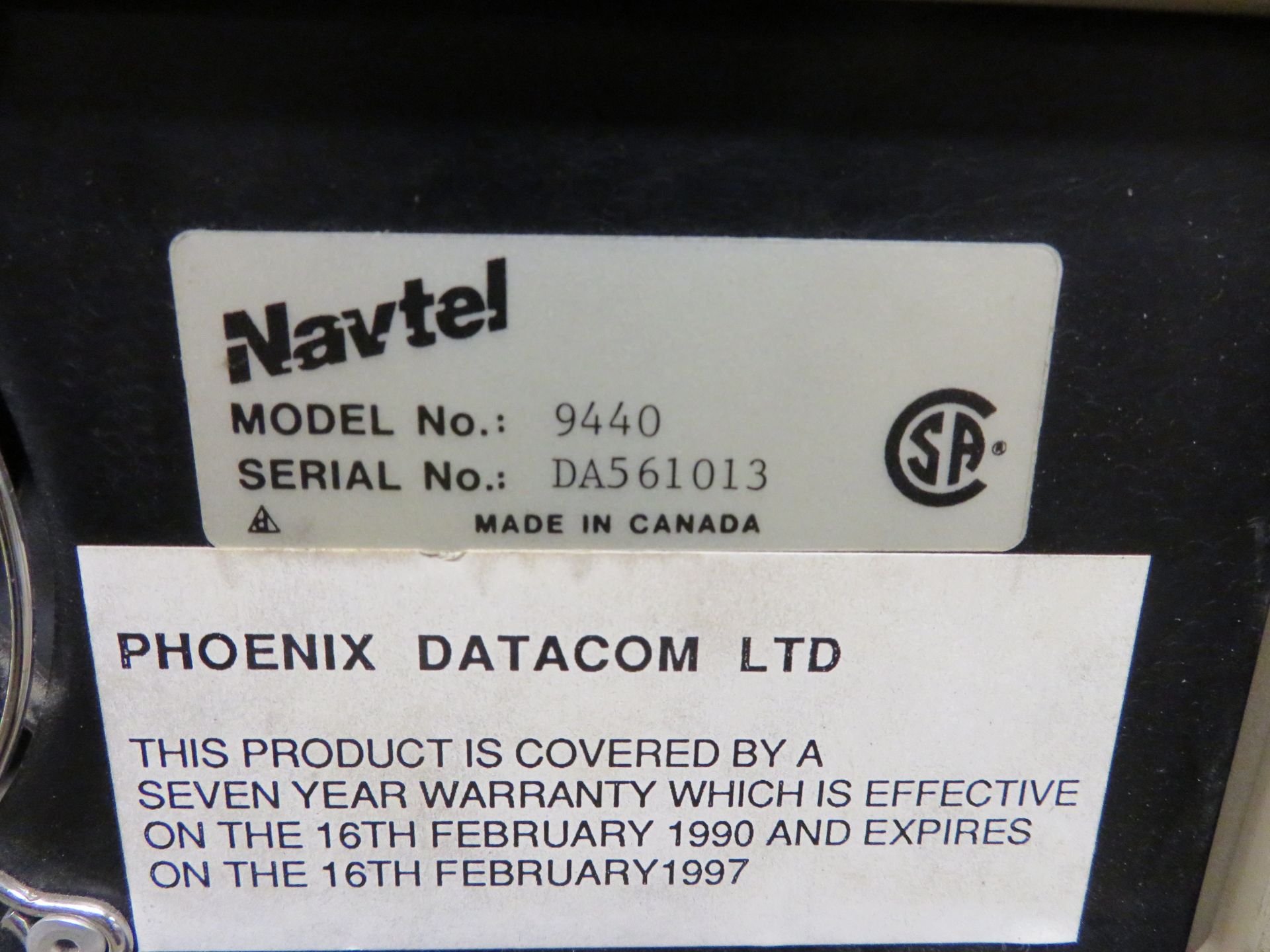 GN Navtel 9440 Protocol Analyzer, Some Damage on Top Right of Case. - Image 5 of 8