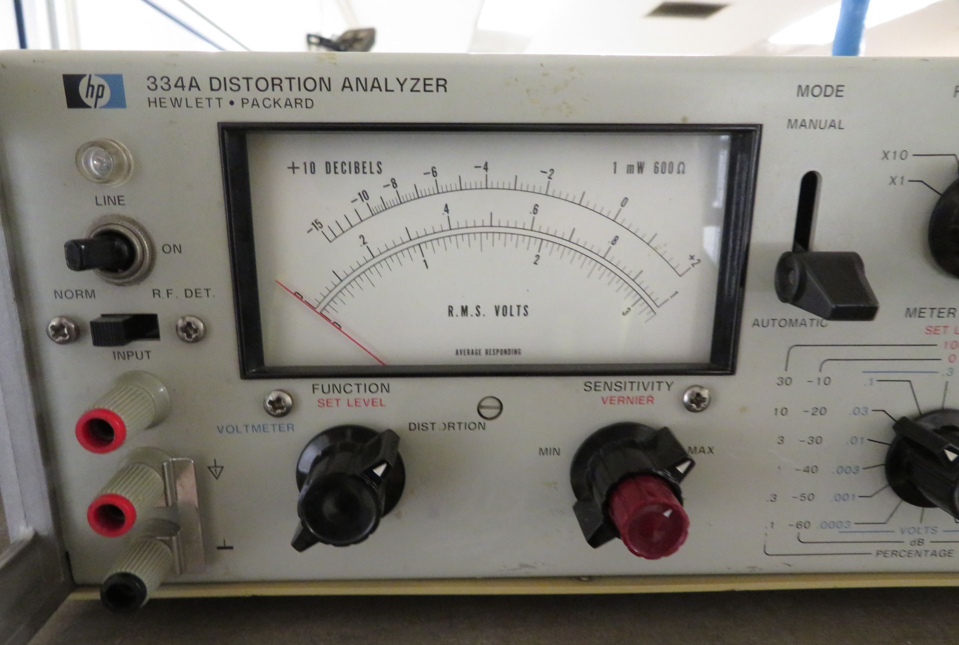 HP 334A Distortion Analyzer. - Image 3 of 5