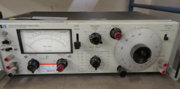 HP 334A Distortion Analyzer.