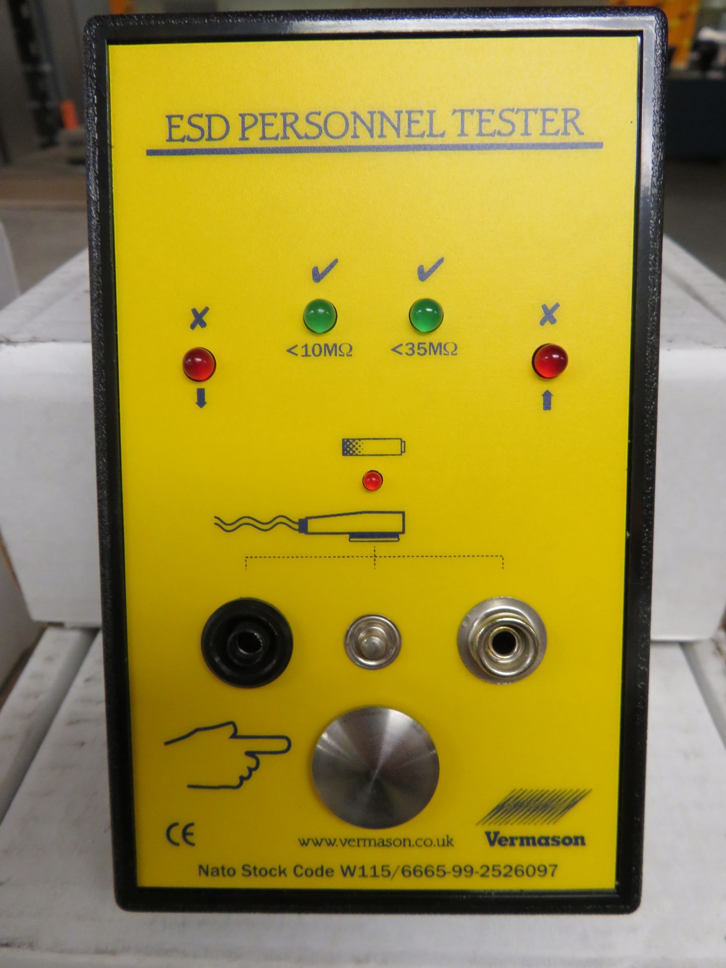 3x Vermason ESD Personnel Tester. - Image 2 of 2