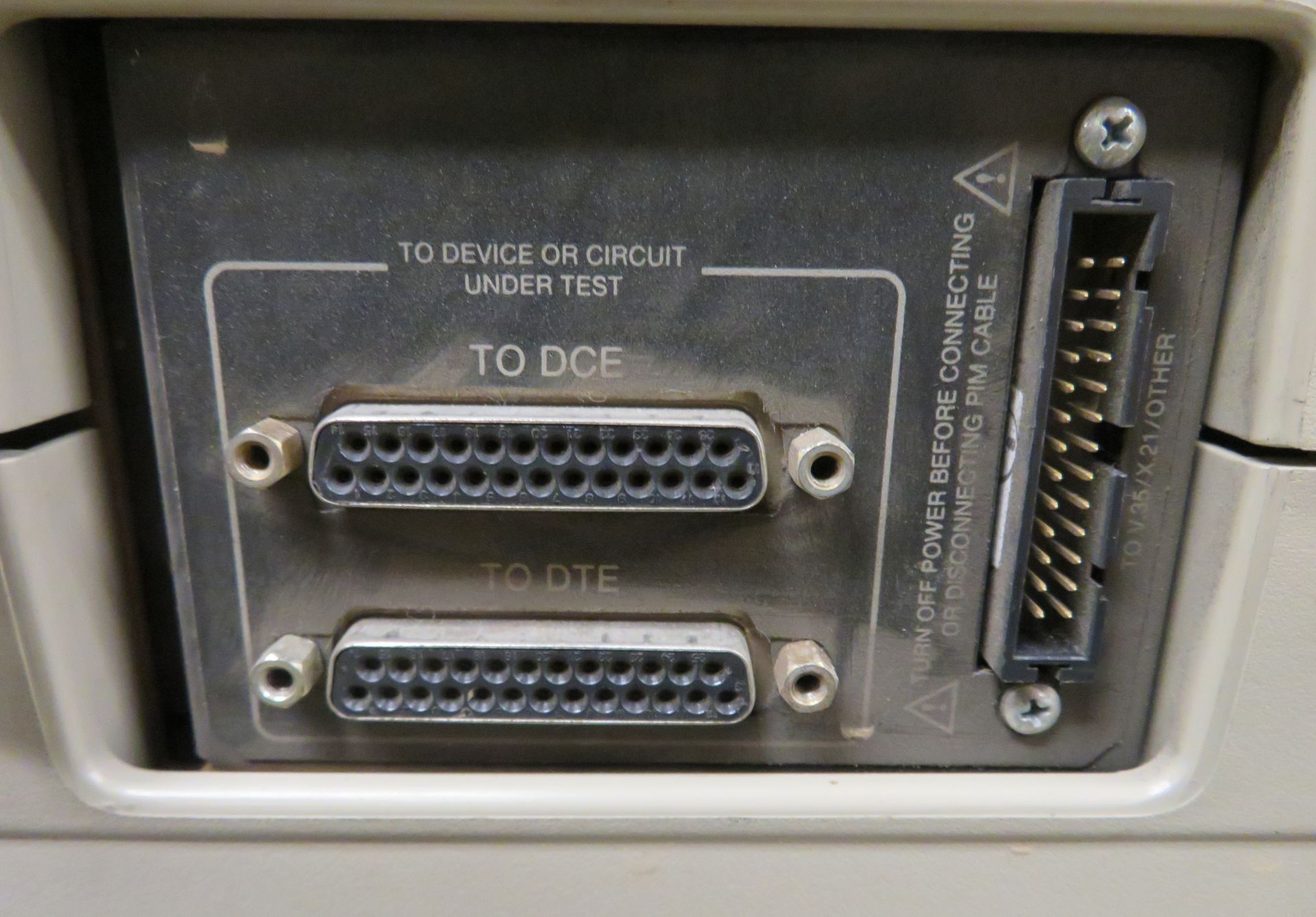 GN Navtel 9440 Protocol Analyzer, Damage to Left Hinge. - Image 7 of 9