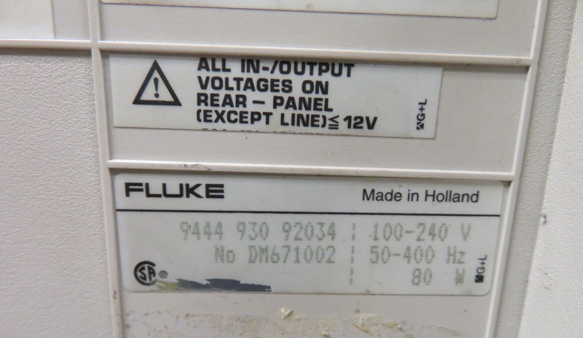 Fluke Oscilloscope Set 200MHz PM3092/004M. - Image 5 of 6