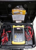 Fluke 199C Scopemeter Color 200MHz in Case.