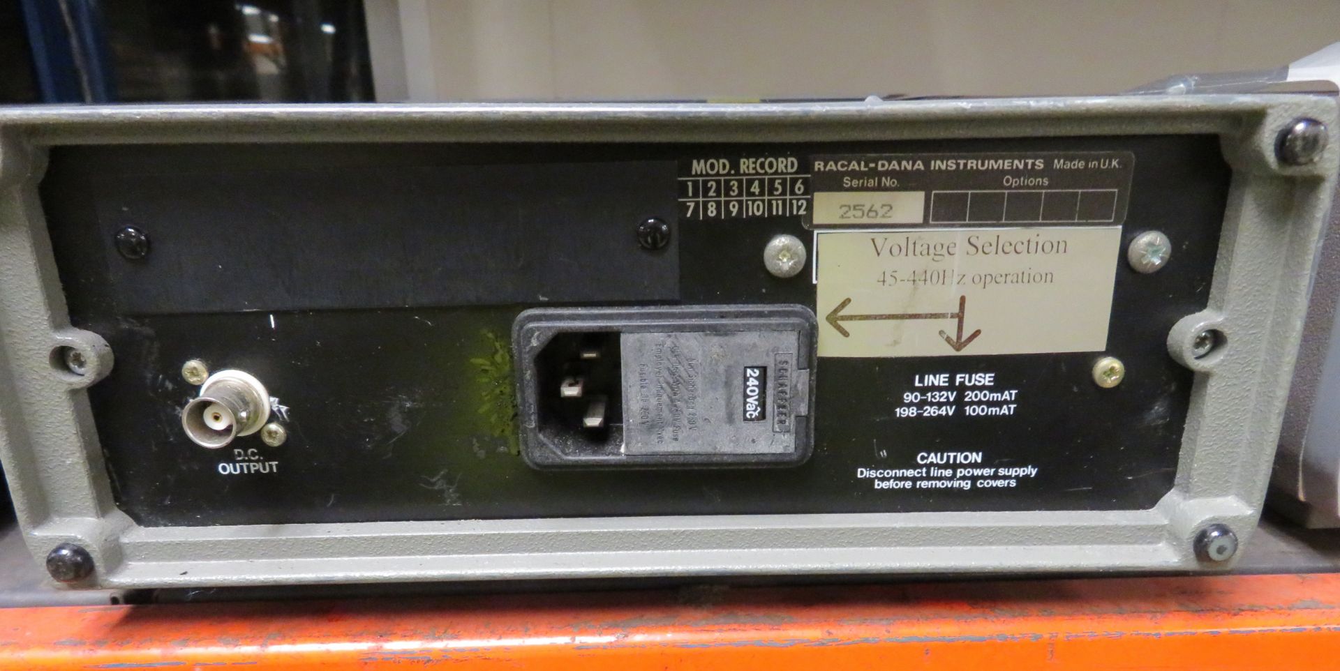 Racal-Dana 9300B R.M.S Voltmeter. - Image 3 of 3