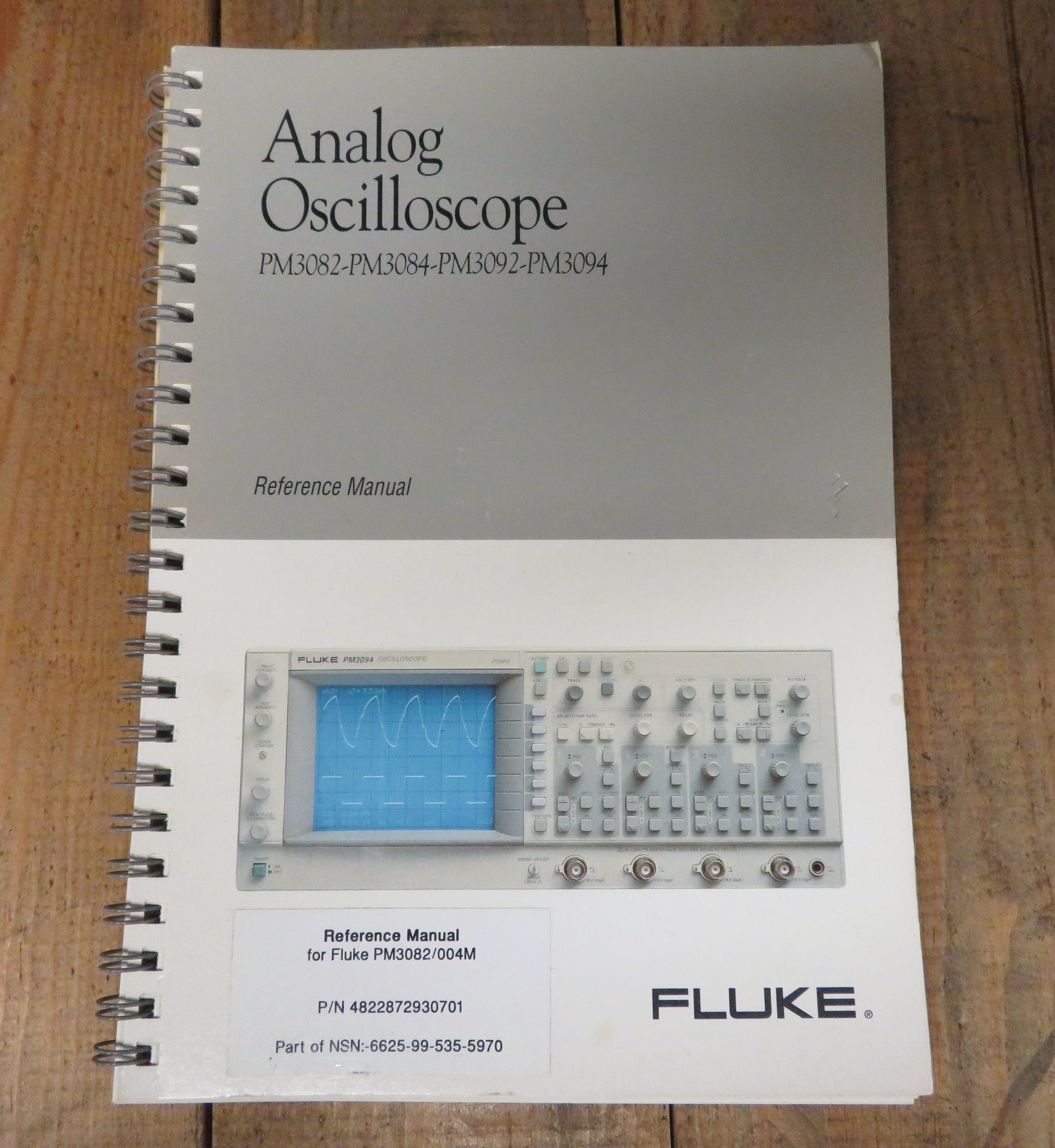 Fluke Oscilloscope Set 200MHz PM3092/004M. - Image 7 of 7