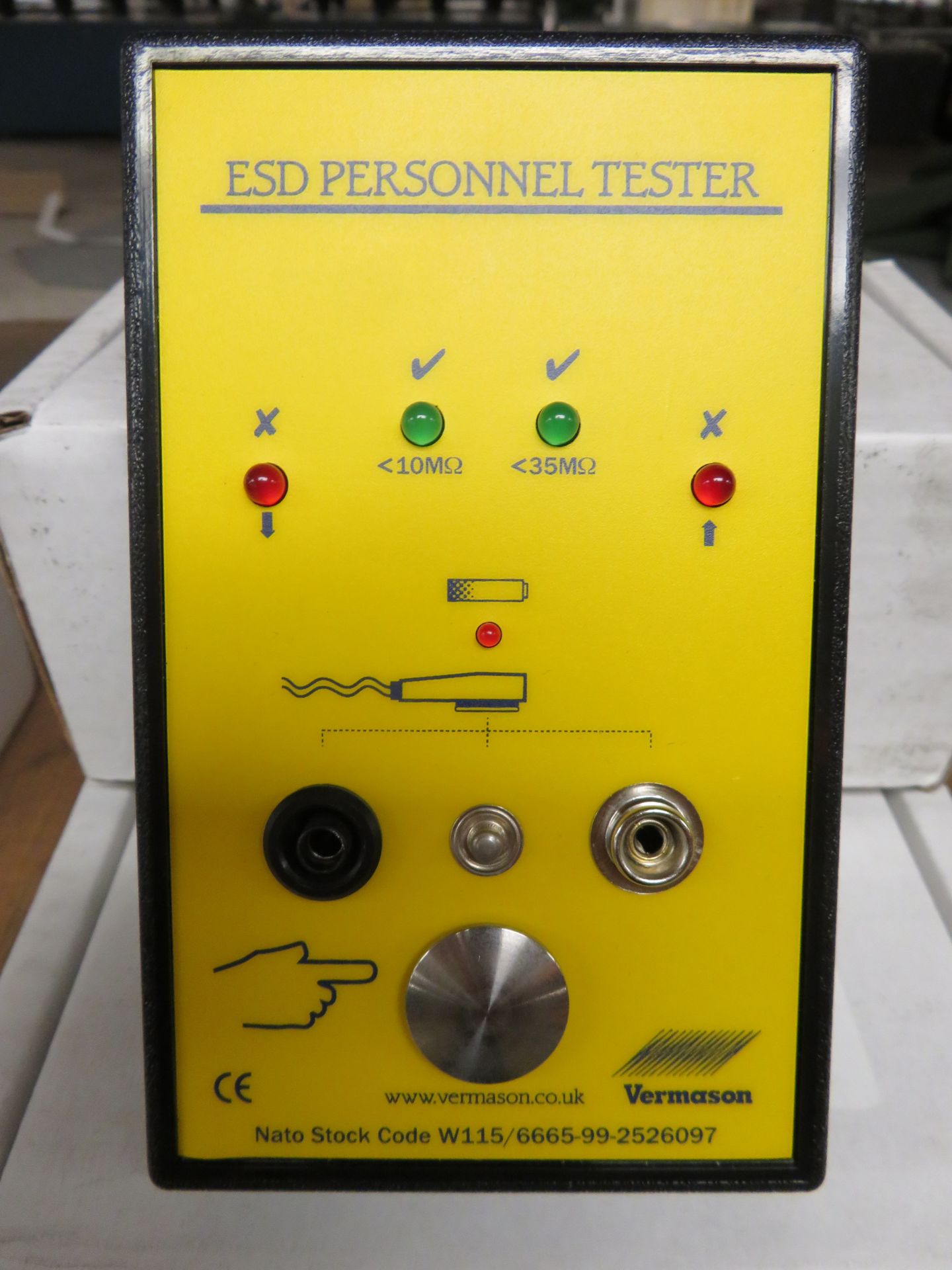 3x Vermason ESD Personnel Tester. - Image 2 of 2
