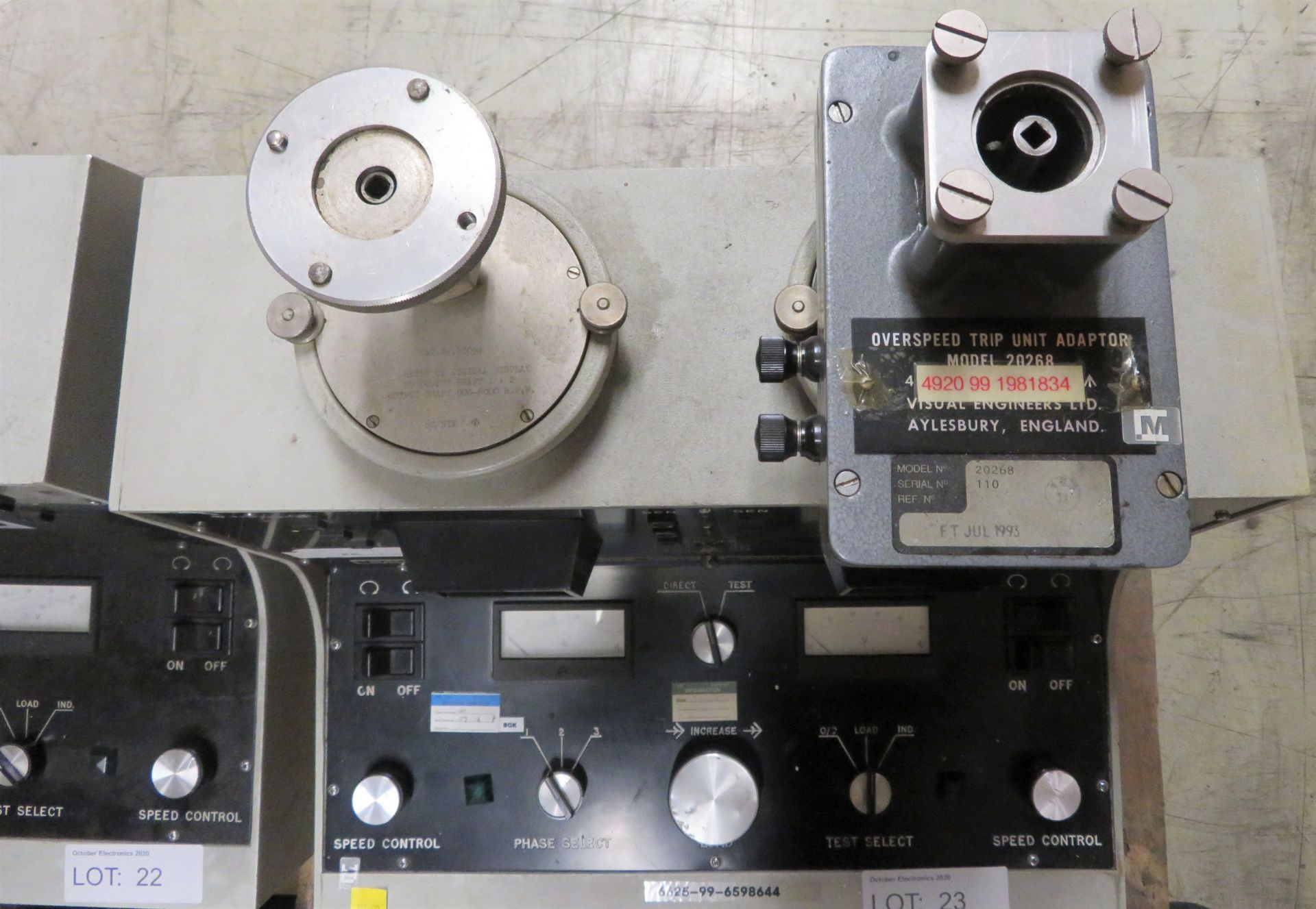Digital Tachometer Tester Model Number 10074 & Duel Tachometer TS Model Number 10101 - Image 5 of 8