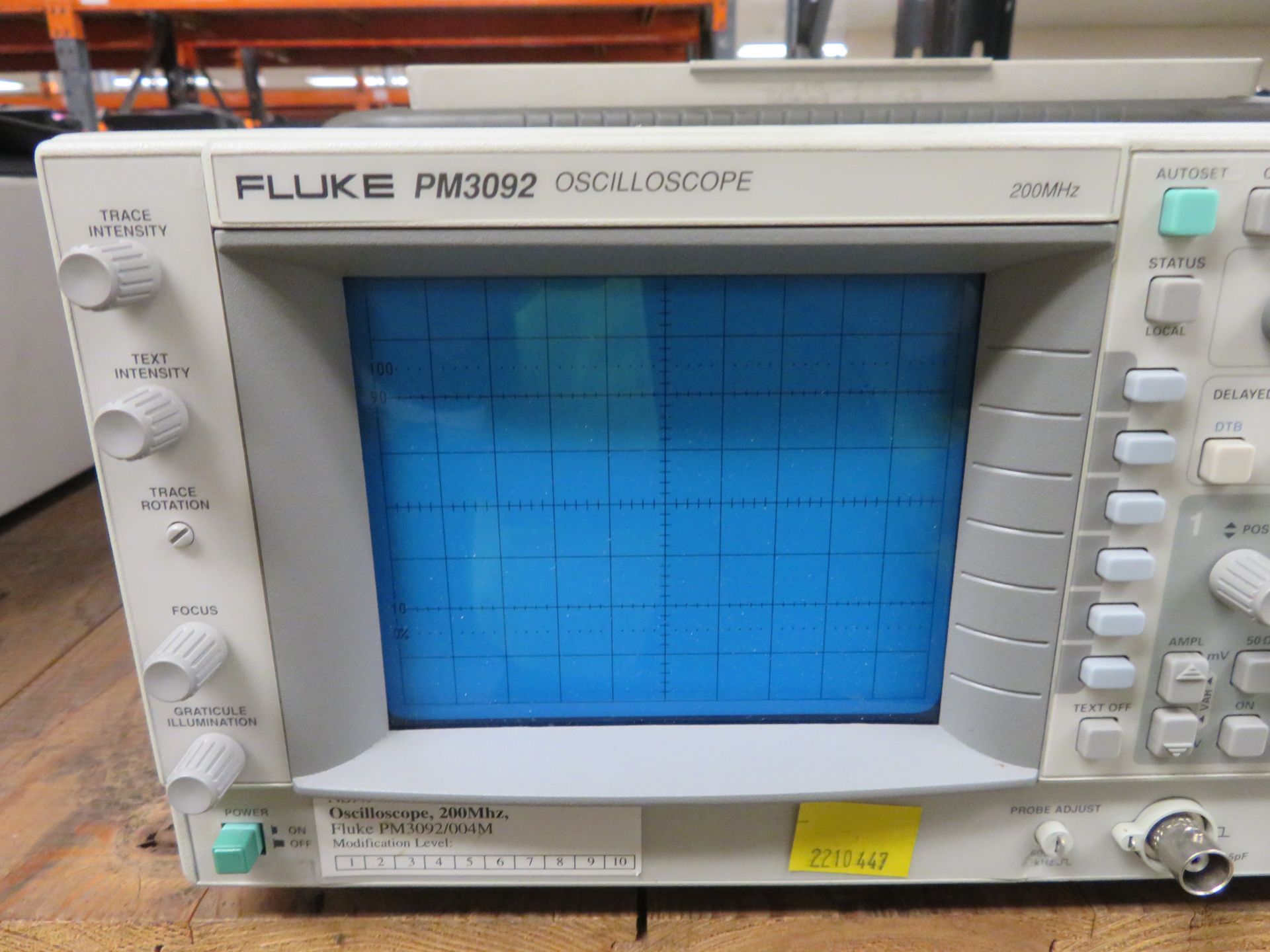 Fluke Oscilloscope Set 200MHz PM3092/004M. - Image 2 of 6