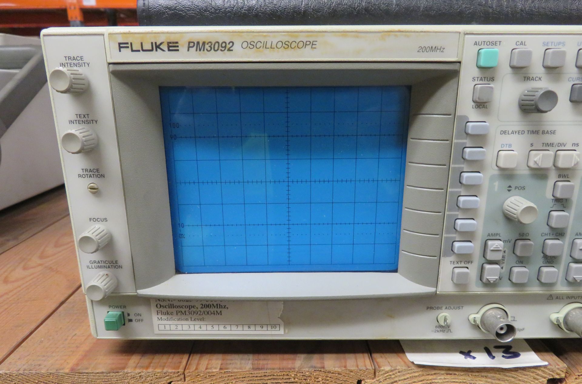 Fluke Oscilloscope Set 200MHz PM3092/004M. - Image 2 of 7