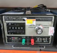 D.C Voltage Calibrator Type 2003S 0.02% Grade.