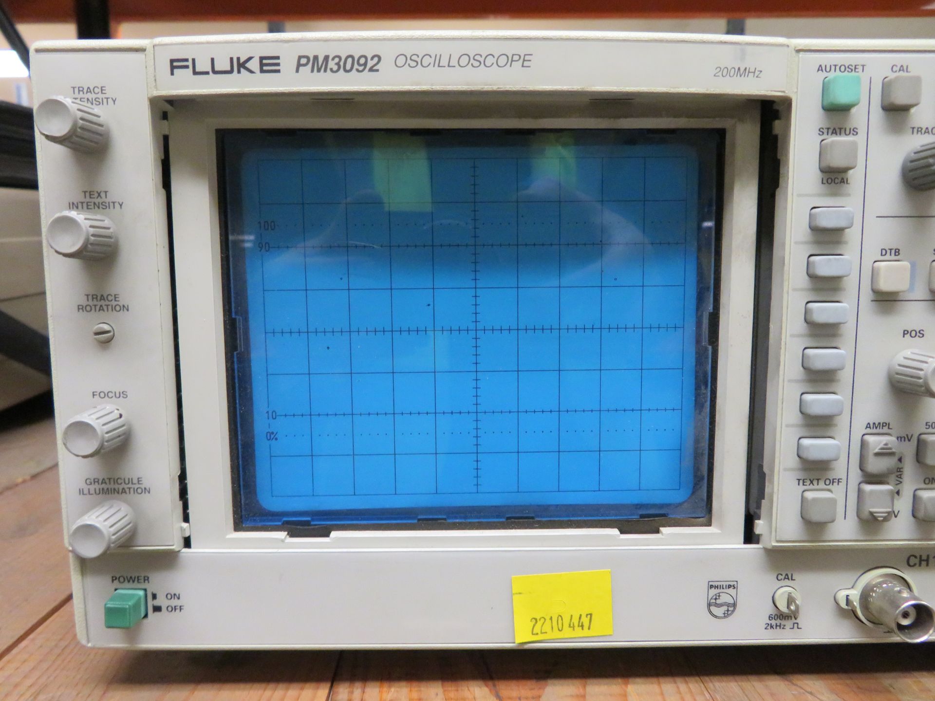 Fluke Oscilloscope Set 200MHz PM3092/004M. - Image 2 of 5