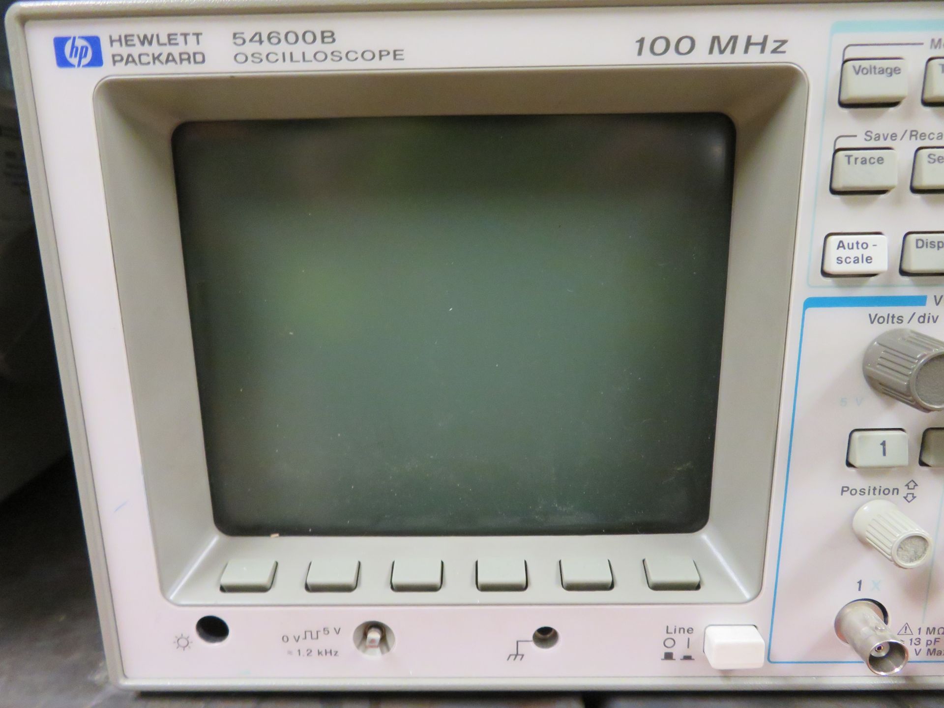 HP 54600B Oscilloscope 100Mhz. - Image 2 of 4