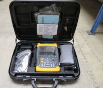 Fluke 199C Scopemeter Color 200MHz in Case.