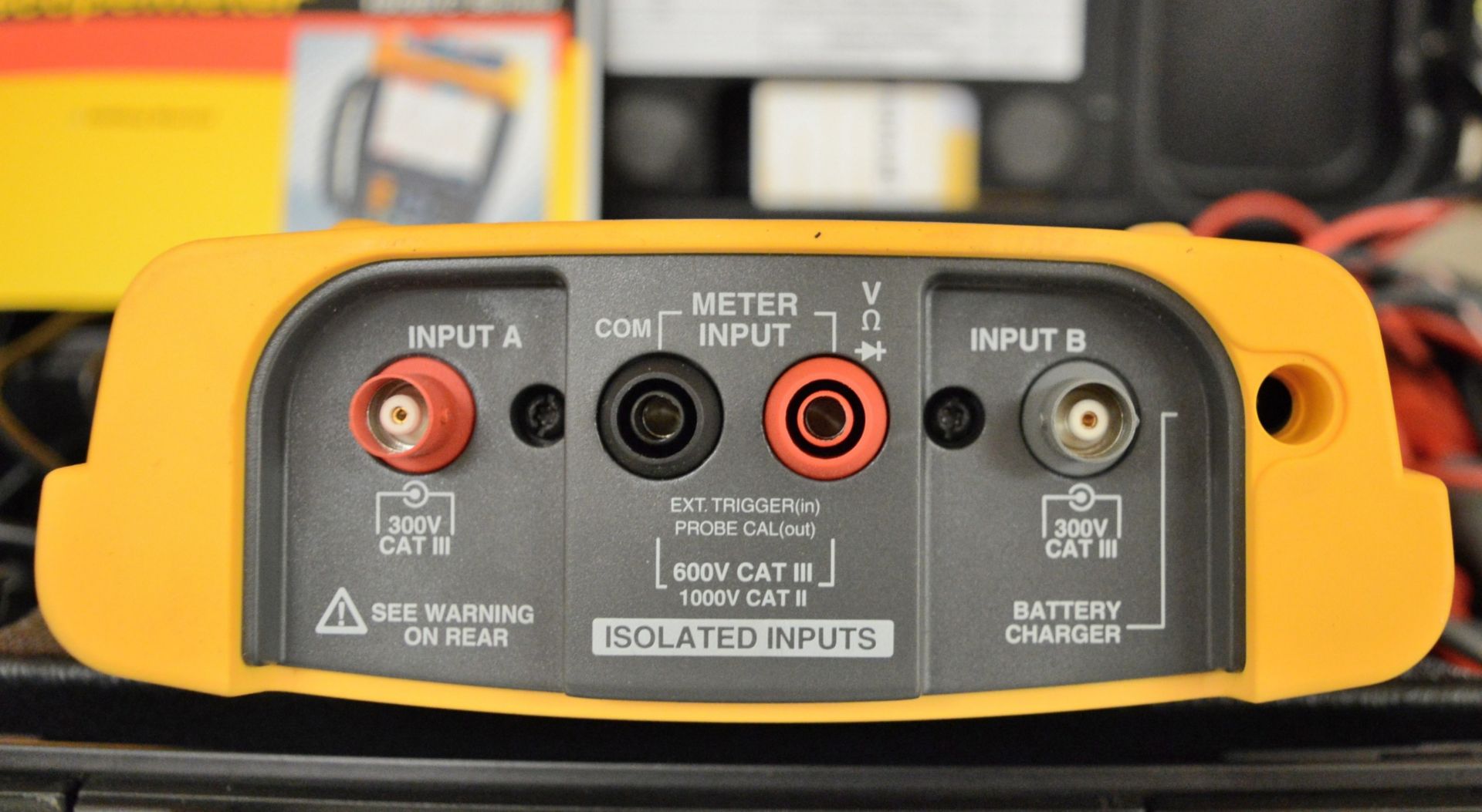 Fluke 199C scopemeter colour 200MHz 2.5GS/s - Image 4 of 5