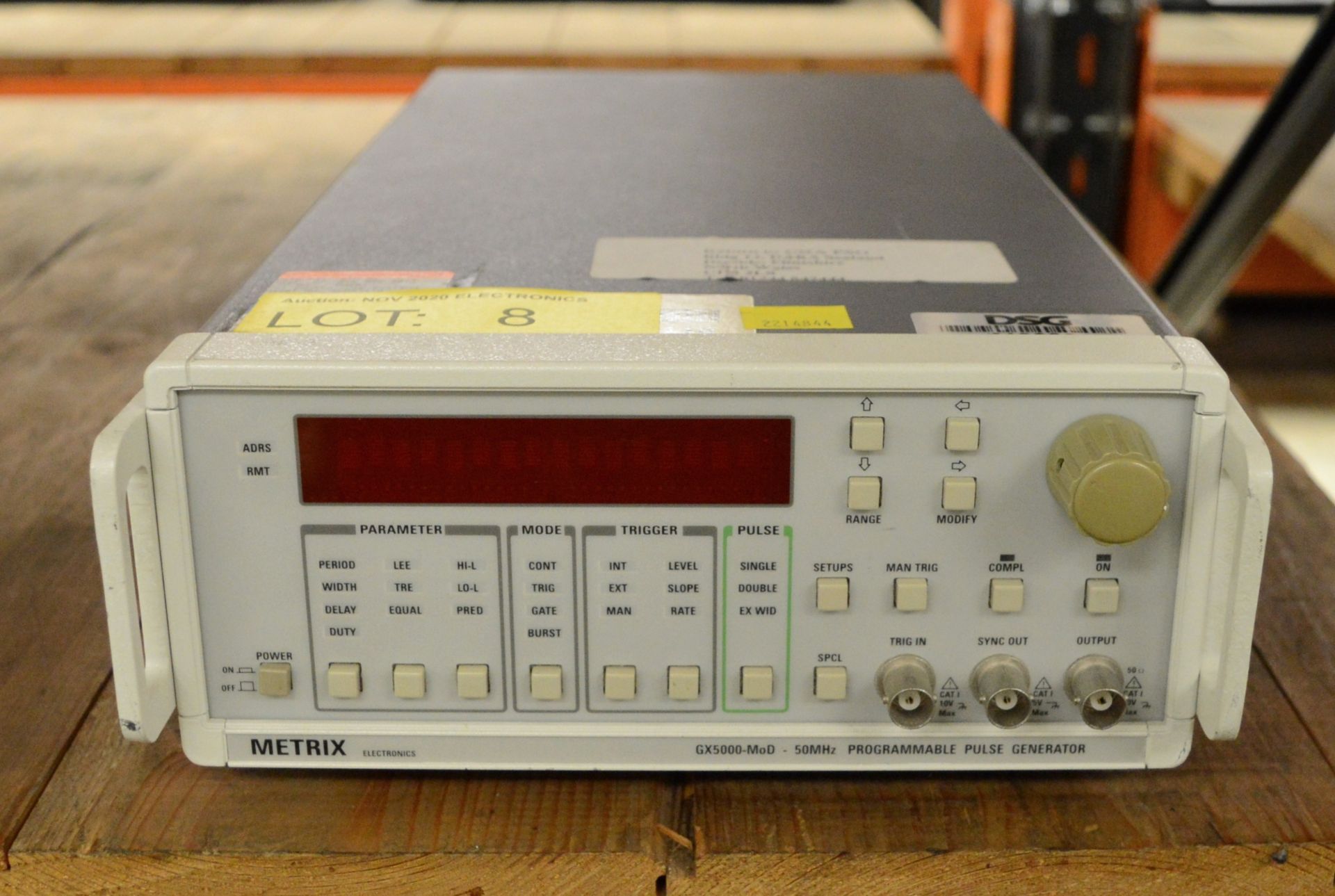 Metrix GX5000 50MHz programmable pulse generator