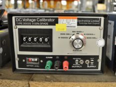 Time Electronics Ltd DC voltage calibrator type 2003S